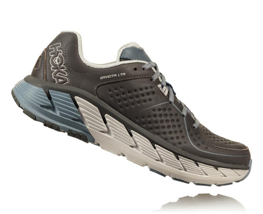 Hoka One One Koşu Ayakkabısı Erkek Kahverengi - Gaviota Deri - GD4163058